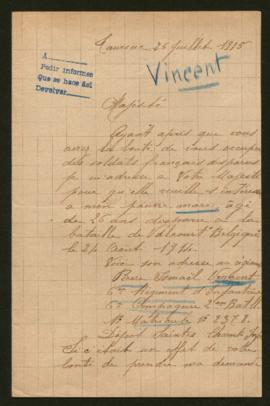 Expediente de Pierre Ismaël Vincent