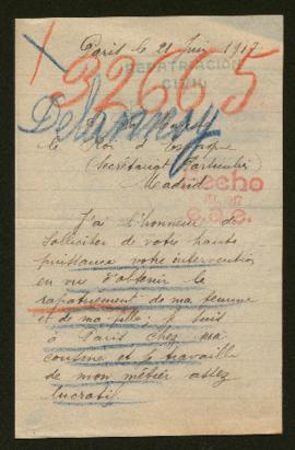 Expediente de la familia de Jean Baptiste Delannoy