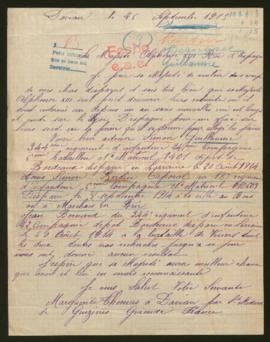 Expediente de Simon Guillaume, Jean Daniel Bernard y Louis Simon Bertin