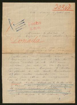 Expediente de Gaston Donada