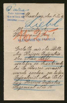 Expediente de Max Liebl