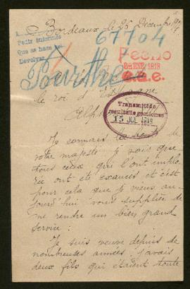 Expediente de René Pourthé