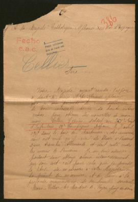 Expediente de Cyprien Cellier