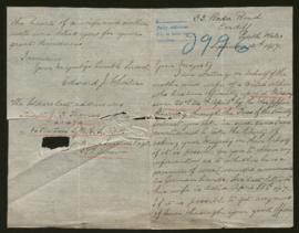 Expediente de J. P. Thomas