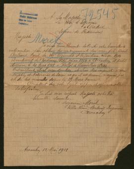 Expediente de Raoul Bertrand Morel