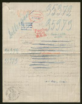 Expediente de las familias Delbecque Sarazin y Sarazin