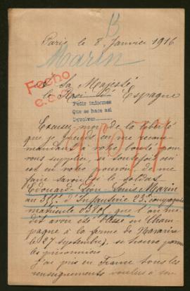 Expediente de Edouard Léon Louis Marin