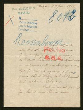 Expediente de Jean Roosenboom