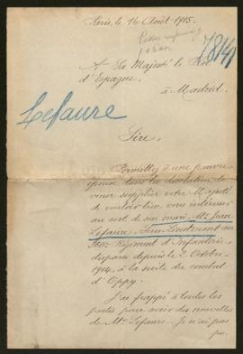 Expediente de Jean Lefaure