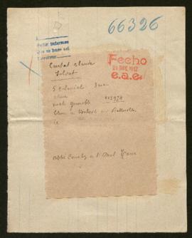 Expediente de Claude Curtat