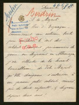 Expediente de Baptiste Alphonse  Berdrin