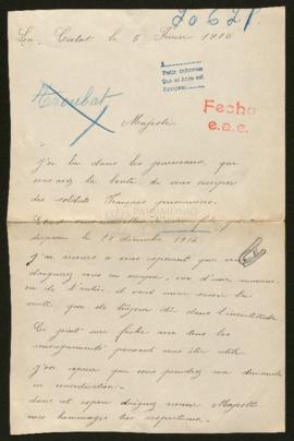 Expediente de Joseph Marius Troubat