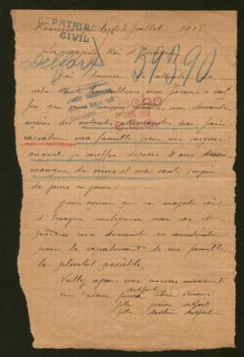 Expediente de la familia Delfort Veron