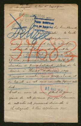 Expediente de Gabrielle Gérard Delizée