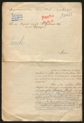 Expediente de Batiste Rech