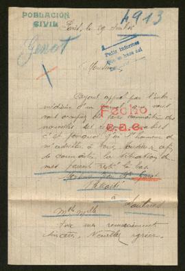 Expediente de Jean Baptiste Génot