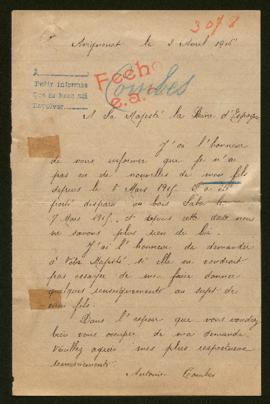 Expediente de Jean Marie Combes