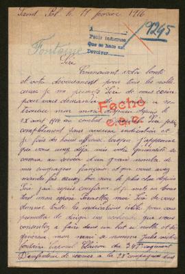 Expediente de Jules Victor Fontaine