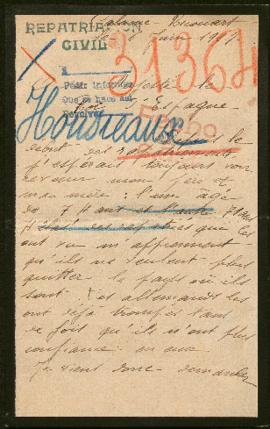 Expediente de la familia Housieaux-Descamps