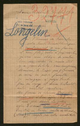 Expediente de la familia Longelin Dujardin