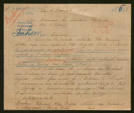 Expediente de madame Duhem Wattebled e hijos