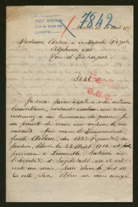 Expediente de Joseph Astoin