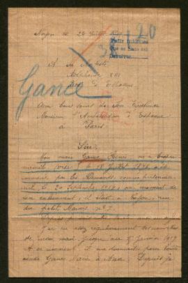 Expediente de Henri Gance