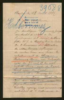 Expediente de la familia Herbommez-Falempe