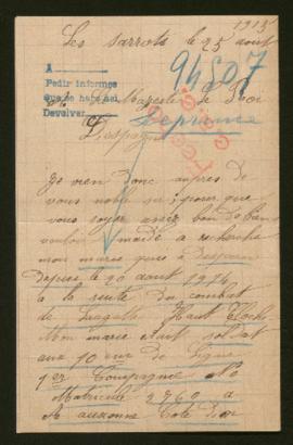 Expediente de René Maurice Leprince