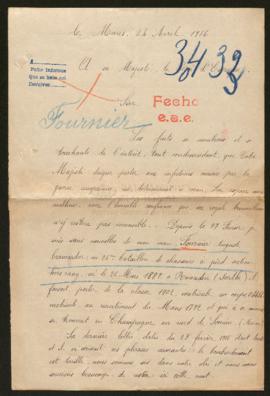 Expediente de Auguste Fournier