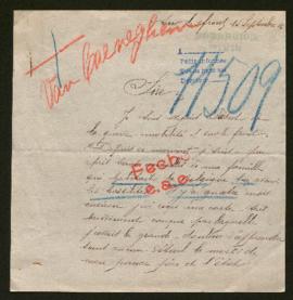 Expediente de madame Caeneghem