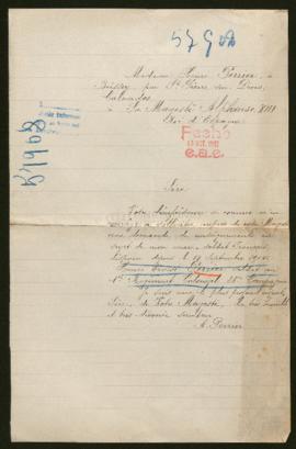 Expediente de Henri Ernest Perrier