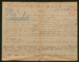 Expediente de Auguste Ernest Leboucher