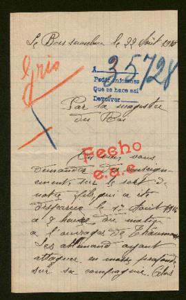 Expediente de Ernest Gris