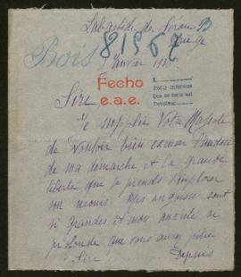 Expediente de Louis Antoine Bois