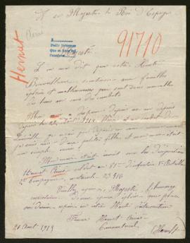 Expediente de Aimé Hermet