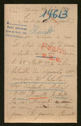 Expediente de Robert Kault