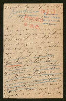 Expediente de Cyprien Gautier