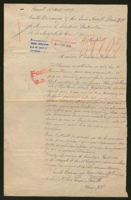 Expediente de Blanche Adèle Descamps Delberghe