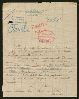 Expediente de Léon Clavel