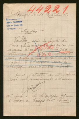 Expediente de Charles Paré