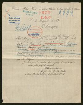 Expediente de la familia Brisse-Baussart