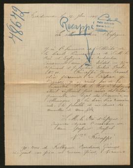 Expediente de Jean Ernest Recappé