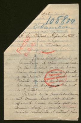 Expediente de Louis François Chambon