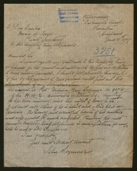 Expediente de William Percy Seymour