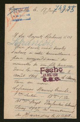 Expediente de Maurice Emile Lefrançois