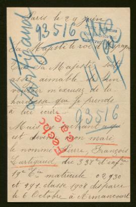 Expediente de Pierre François Lartigaud