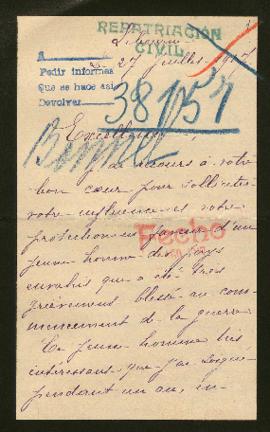 Expediente de la familia Bonnel Lequenne