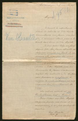 Expediente de madame van Hauter