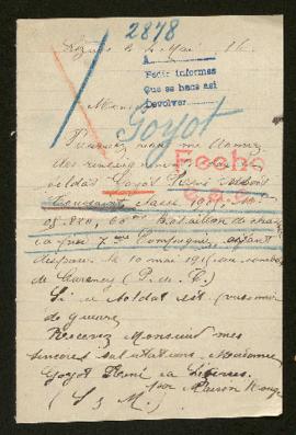 Expediente de René Albert Toussaint Goyot